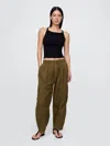 Gap Mid Rise Twill Barrel Pants