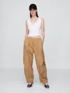 Gap Mid Rise Twill Barrel Pants