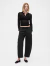 Gap Mid Rise Twill Barrel Pants