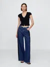 Gap Mid Rise Ultrasoft Baggy Jeans In Medium Wash