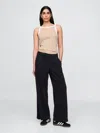 Gap Mid Rise Ultrasoft Easy Baggy Jeans In Black