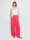 Gap Mid Rise Ultrasoft Easy Horseshoe Jeans In Raspberry Pink