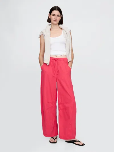 Gap Mid Rise Ultrasoft Easy Horseshoe Jeans In Raspberry Pink