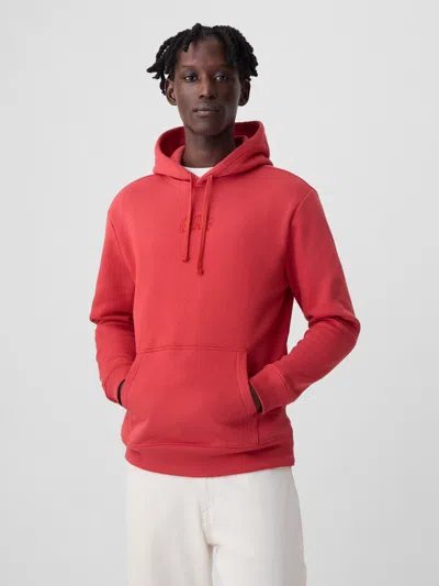 Gap Mini  Arch Logo Hoodie In Weathered Red
