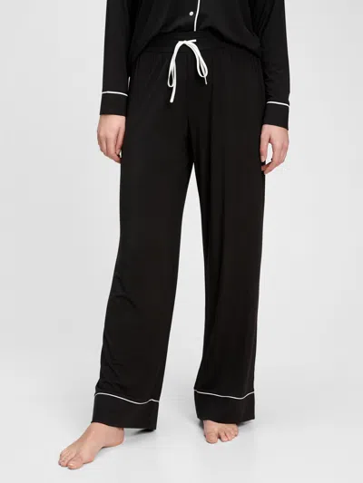 Gap Lenzing3 Tencel3 Modal Pajama Pants In Black