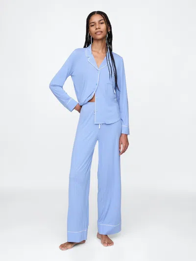 Gap Modal Pajama Pants In Bright Hyacinth Blue