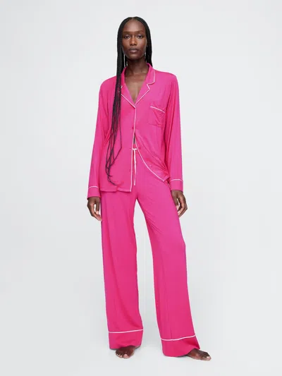 Gap Modal Pajama Pants In Super Neon Pink