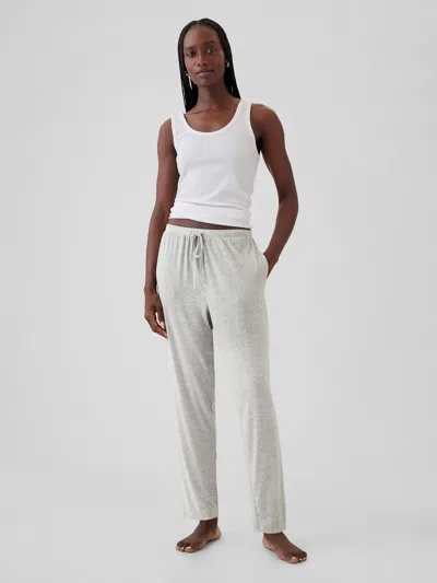 Gap Modal Pj Joggers In Light Grey