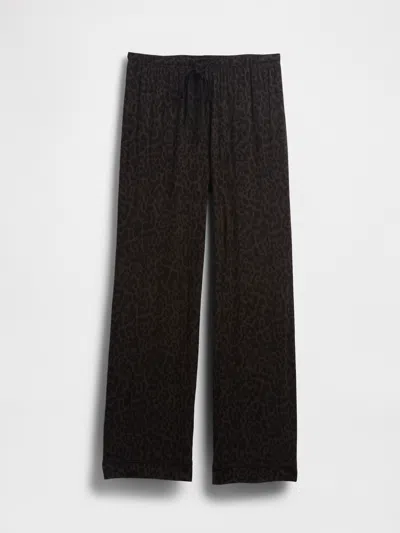 Gap Modal Pj Pants In Animal Print