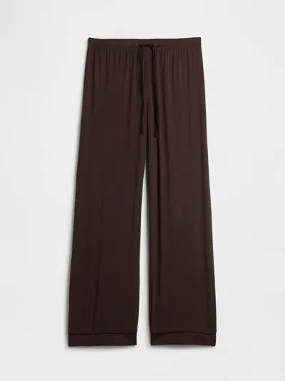 Gap Modal Pj Pants In Brown