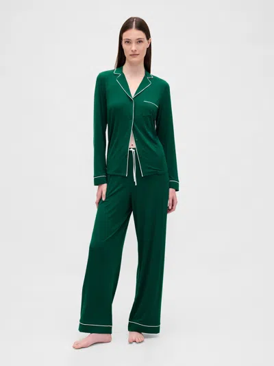 Gap Modal Pj Pants In Green