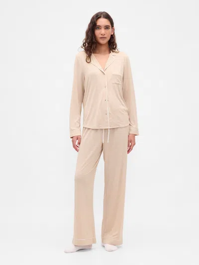 Gap Modal Pj Pants In Neutral