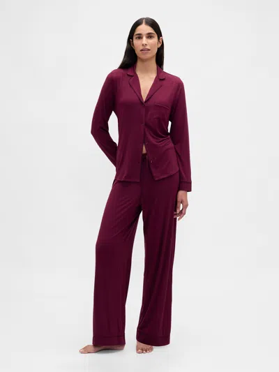 Gap Modal Pj Pants In Red