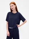 Gap Modal Pj Pocket T-shirt In Blue
