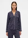 Gap Modal Pj Shirt In Pattern