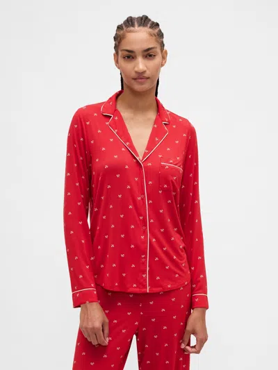 Gap Modal Pj Shirt In White
