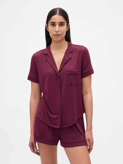 Gap Modal Pj Top In Red