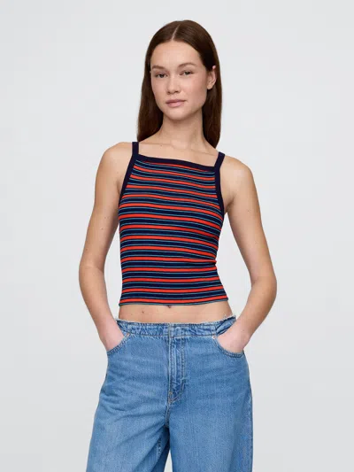 Gap Modern Apron-neck Cropped Tank Top