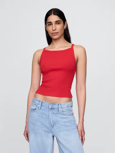 Gap Modern Apron-neck Cropped Tank Top