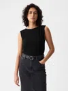 Gap Modern Boatneck Top In Black