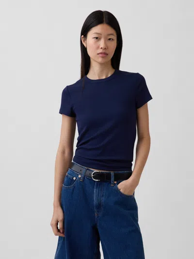 Gap Modern Crewneck T-shirt In Blue