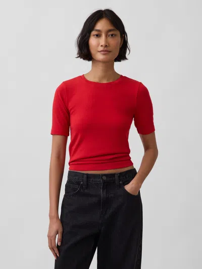 Gap Modern Crewneck T-shirt In Animal Print