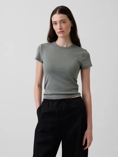 Gap Modern Crewneck T-shirt In Green