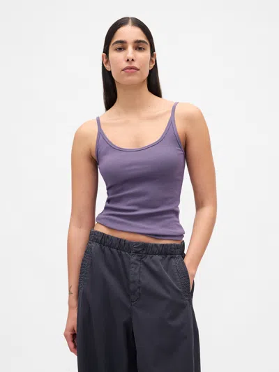 Gap Modern Crop Cami In Purple