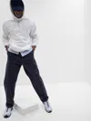 Gap Baggy Khakis With Washwell In Classic Navy