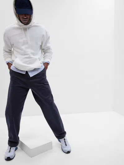 Gap Baggy Khakis With Washwell In Classic Navy