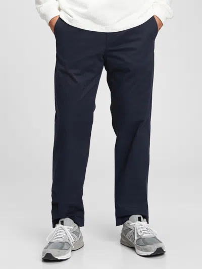 Gap Modern Khakis In Relaxed Fit With Flex In Classic Navy