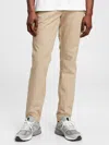 Gap Modern Khakis In Skinny Fit With Flex In Khaki