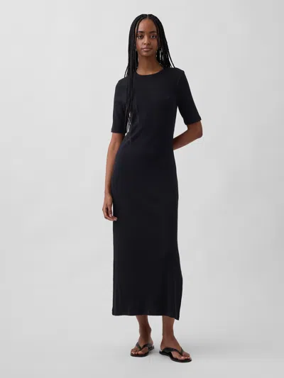 Gap Modern Maxi Dress In Black