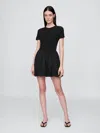 Gap Modern Mixed Media Bubble Mini Dress