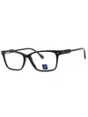 Gap Modern Rectangular Men's Eyeglasses In Black