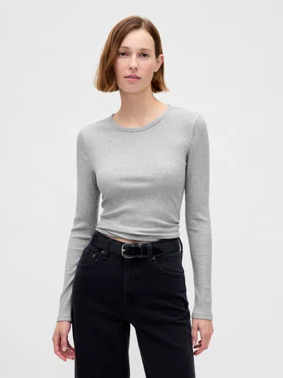 GAP MODERN RIB CROP T-SHIRT