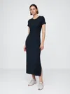 Gap Modern Rib Maxi T-shirt Dress