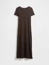 Gap Modern Rib Maxi T-shirt Dress
