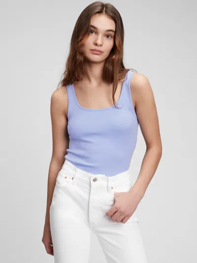 Gap Modern Tank Top In Blue