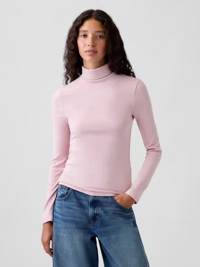 Gap Modern Turtleneck In Pink