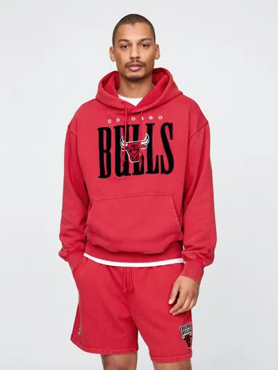 Gap Nba Chicago Bulls Logo Heavyweight Hoodie