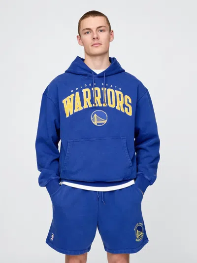 Gap Nba Golden State Warriors Logo Heavyweight Hoodie