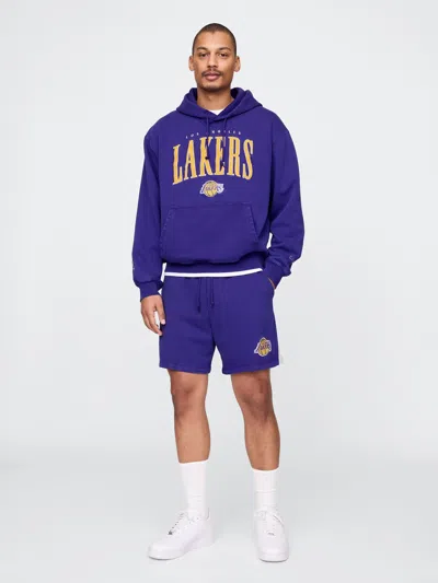 Gap Nba Los Angeles Lakers Logo Heavyweight Sweat Shorts