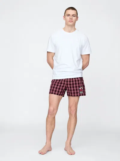 Gap Nba Miami Heat Plaid Boxers