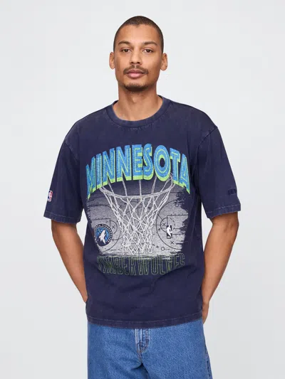 Gap Nba Minnesota Timerwolves Graphic T-shirt In Minnesota Timberwolves