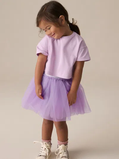 Gap Babies' Next Toddler T-shirt & Tutu Set In Purple