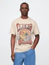 Gap Nfl San Francisco 49ers Graphic T-shirt In Sand