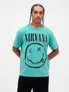 Gap Nirvana Graphic T-shirt In Green