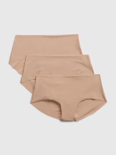 Gap No Show Hipster (3-pack) In Brush Beige