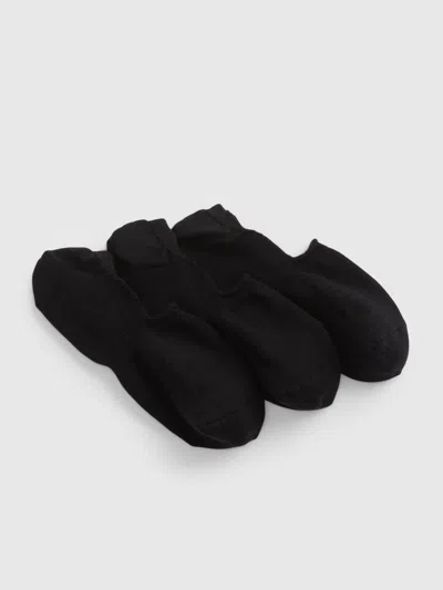 Gap No Show Socks (3-pack) In Black